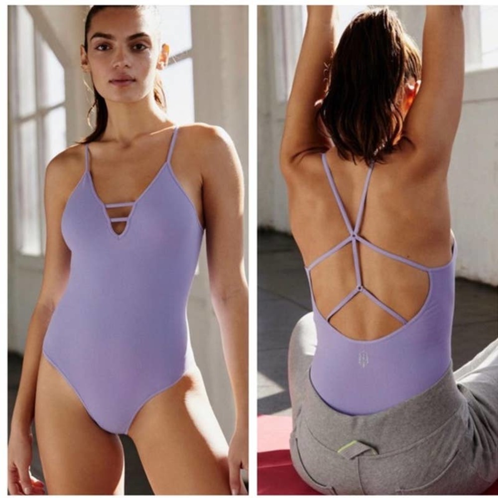 FREE PEOPLE Movement Dance All Day Bodysuit